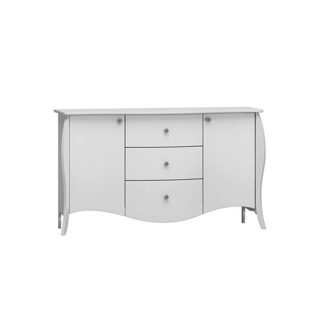 Dillynn 143cm W 3 - Drawer Chest of Drawers