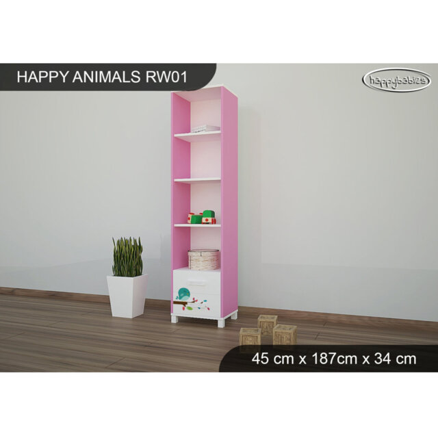 187cm H X 45cm W Cube Unit Kids Bookcase