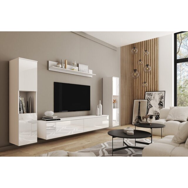 "Cothern Unfinished Entertainment Centre for TVs up to 75"""