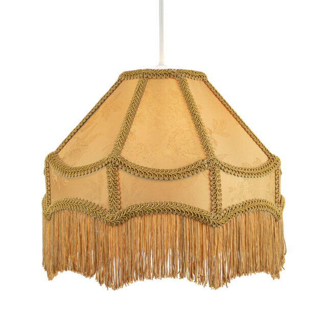 Velvet Empire Lamp Shade ( No Direct Attachment Method )