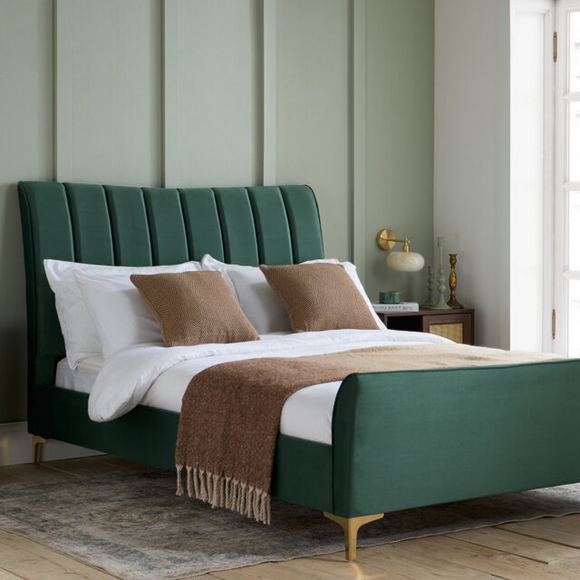 Latrell Comfort Upholstered Bed Frame