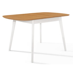 Ahwahnee Extendable Oak Oval Solid Wood Base Dining Table