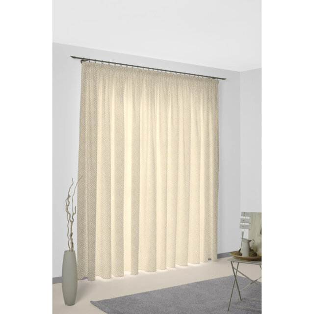 Aberdene Room Darkening Curtains Single Panel