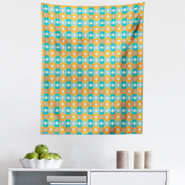 Geometric Tapestry Wall Hanging