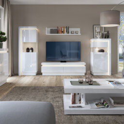 "Sirugo Unfinished TV Stand for TVs up to 65"""