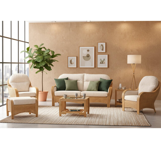 6 - Piece Conservatory Sofa Set