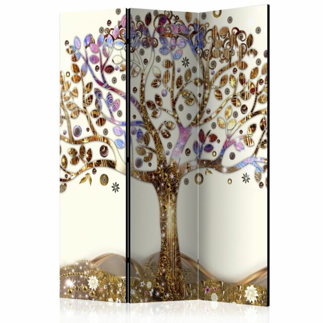 Arias 172cm H Solid Wood Folding Room Divider
