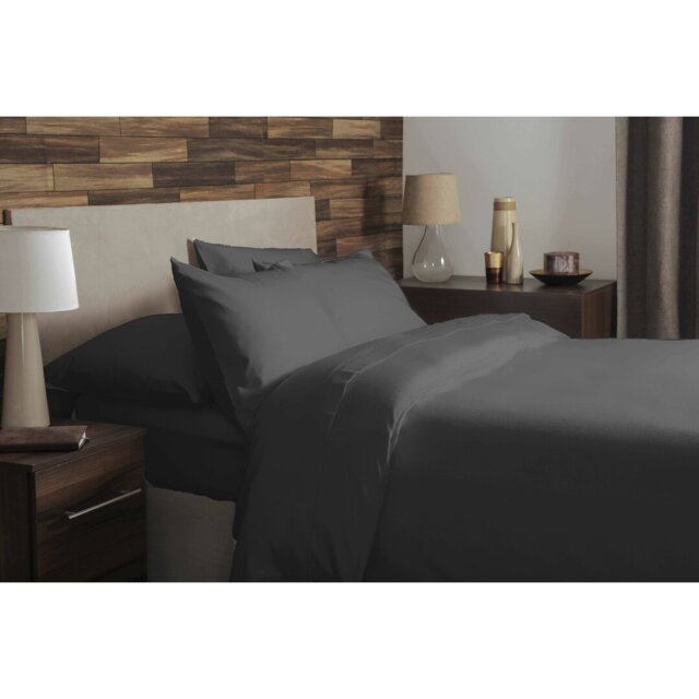 Brushed Cotton Range Cotton Solid Colour Duvet Cover