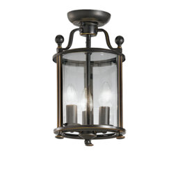 Verlaine Glass Candle Wall Light