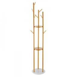Steel Freestanding 9 - Hook Coat Rack