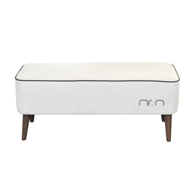 Mr. M Polyester Blend Upholstered Bench
