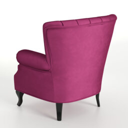 Cadsden Velvet Wingback Chair