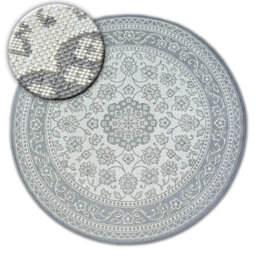 Round Mikado Moroccan 120cm X 120cm Indoor / Outdoor Area Rug