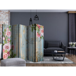 225cm W x 172cm H 5 - Panel Room Divider