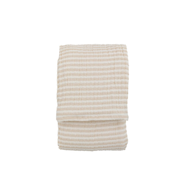 Avren Linen Blend Solid Colour Bedspread