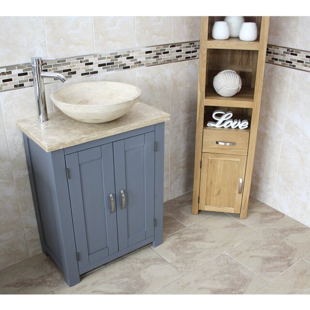 Roberge 650mm Free-standing Single Vanity Unit