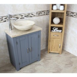 Roberge 650mm Free-standing Single Vanity Unit