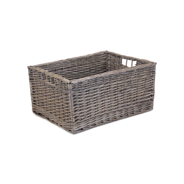 Jumbo Wicker Storage Basket