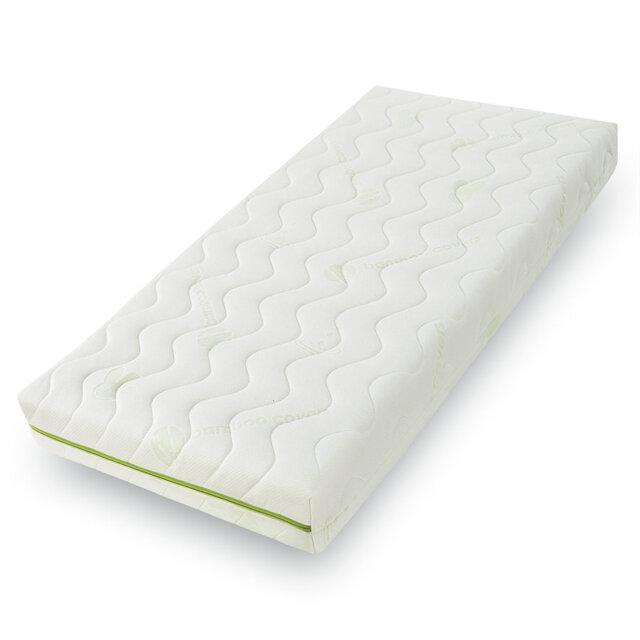 Enhanced Hypoallergenic Fibre Core Bamboo Space Saver Cot Mattress 100 X 50 Cm