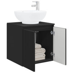 Single Bathroom Vanity with Ceramic Basin