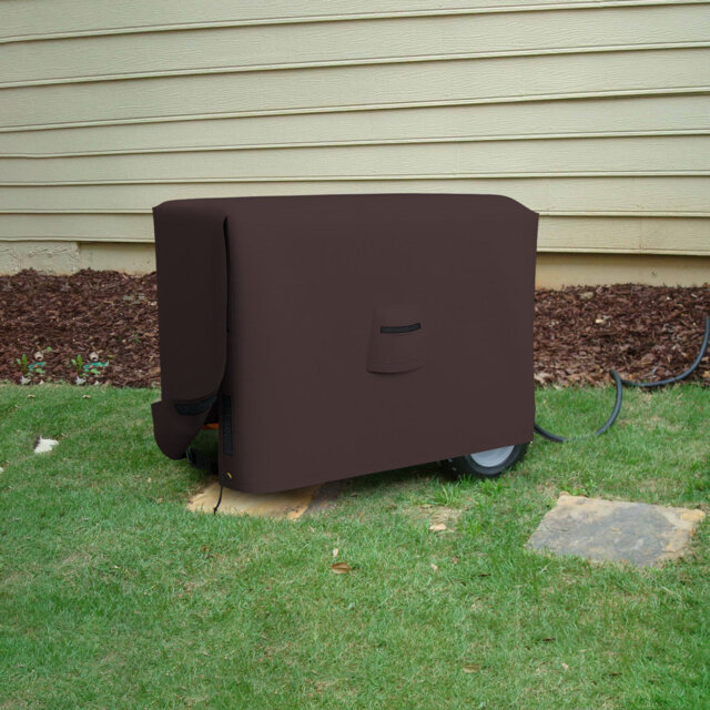 Heavy Duty Waterproof Generator Cover, All Weather Protection Universal Portable Generator Cover