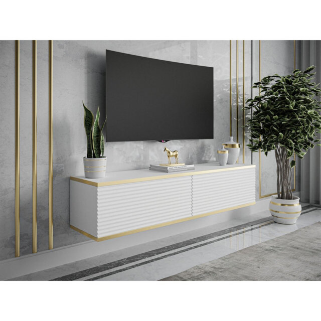 "Aliyyah Unfinished TV Stand for TVs up to 65"""