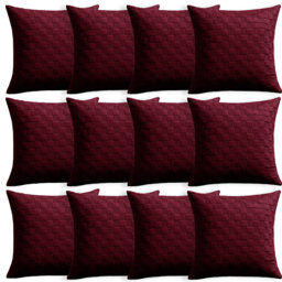 Aspire Homeware Embossed Square Velvet Cushion Covers
