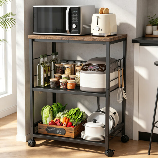 Metal Bar Cart