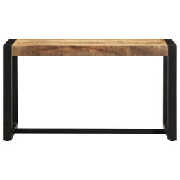 Bench 35x45 Cm Solid Rough Wood Mango