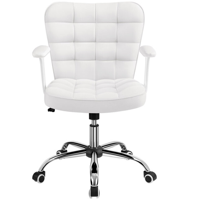 Mid-Back Desk Chair with Arms
