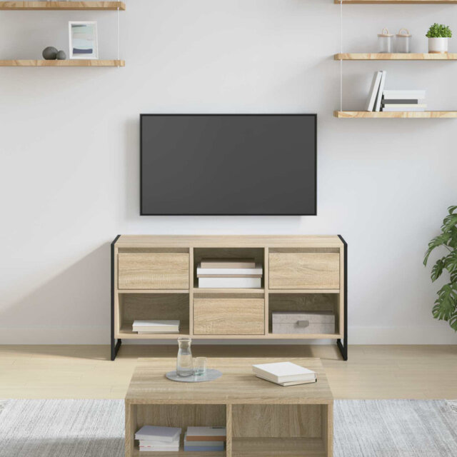 TV Cabinet Sonoma 100 X 36 X 49.5 Cm Engineered Wood