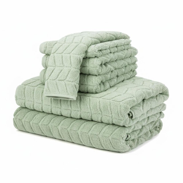 Ultra-Soft 700 GSM Long-Staple Cotton Luxury Bath Towel Set