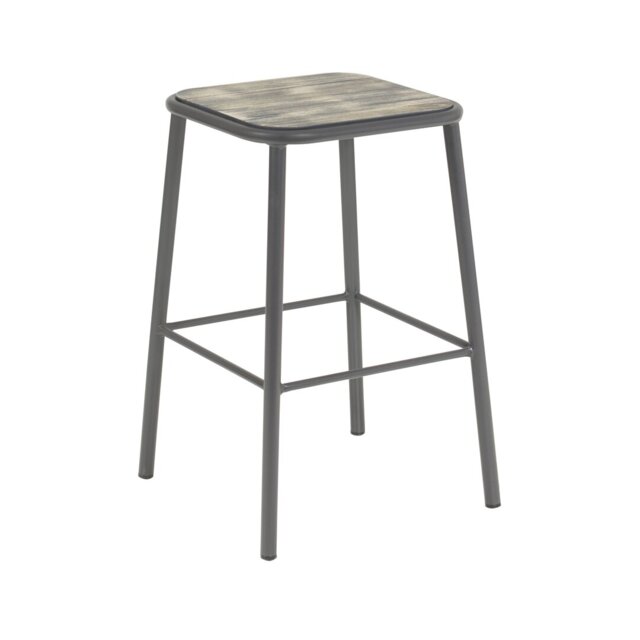Angelou Steel Outdoor Stool