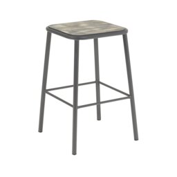 Angelou Steel Outdoor Stool