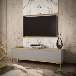 "Alexzandrya Unfinished TV Stand for TVs up to 65"""