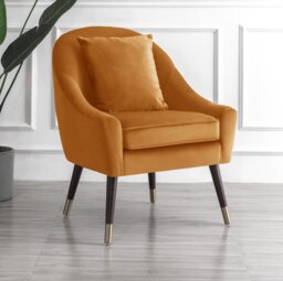 Giddings Velvet Accent Chair