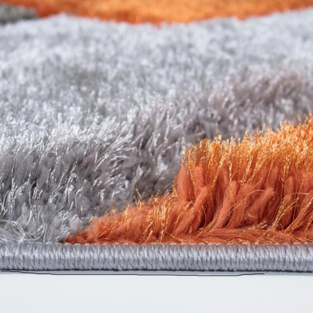 Modern 3D Shaggy Rugs Geometric Carved Design Large Area Rugs Soft Thick Fluffy Rug For Living Room Bedroom Small Floor Mats