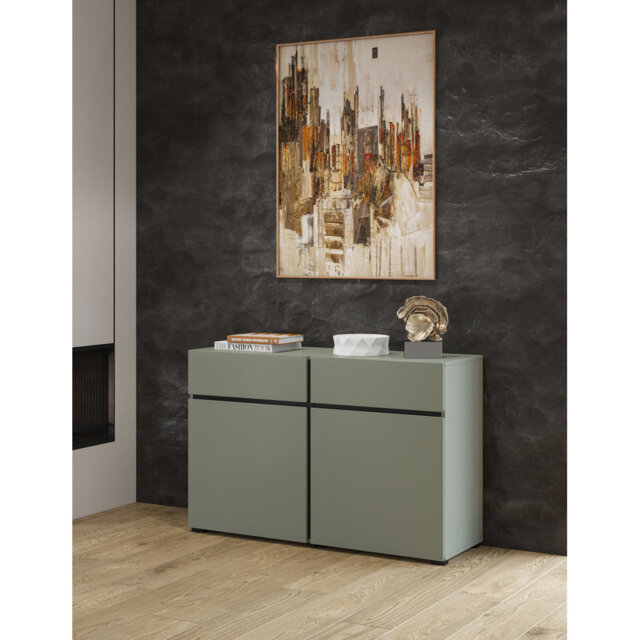 Nettie 119cm W 2 - Drawer Chest of Drawers