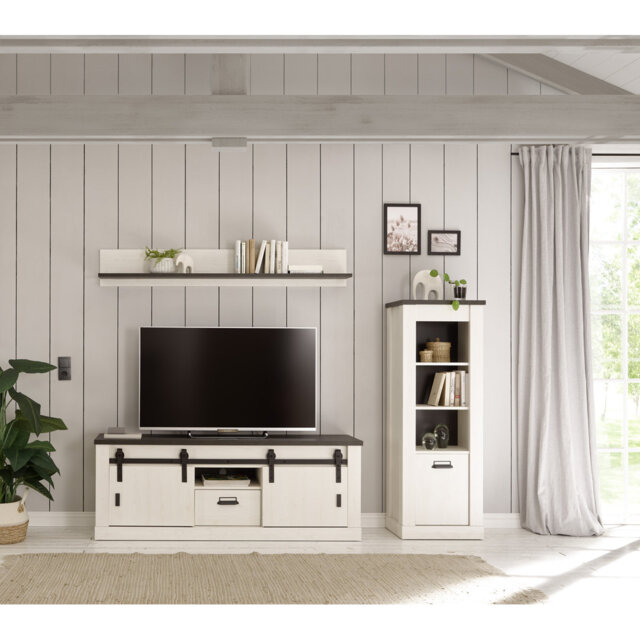"Jackeline Living Room Walls for TVs up to 75"""