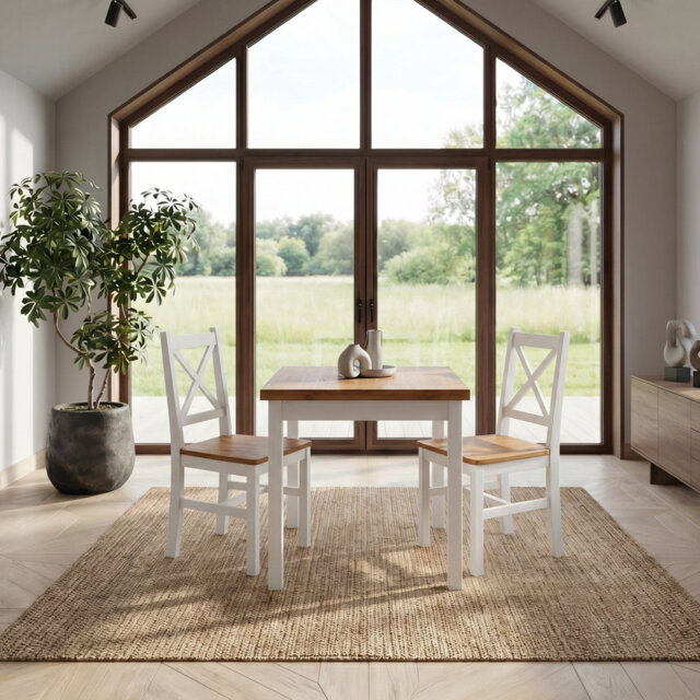 Picar Extendable Solid Wood Dining Table