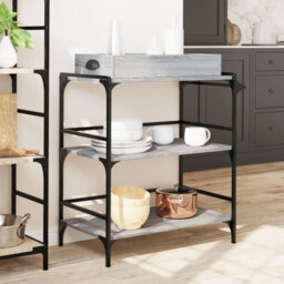 Osterman Metal Bar Cart