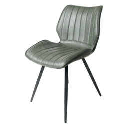 Gutierez Bounceback Dining Chair Vegan Forest Green SET OF 2