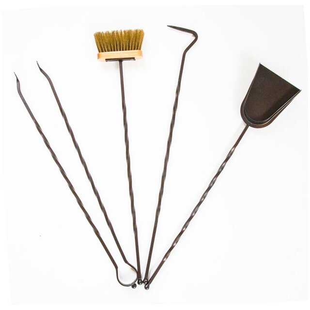 Abyssinia Iron Fireplace Tool Set