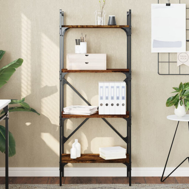 Gullickson 56cm W Steel Etagere Bookcase
