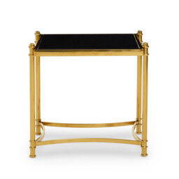 Anahii Glass Top End Table