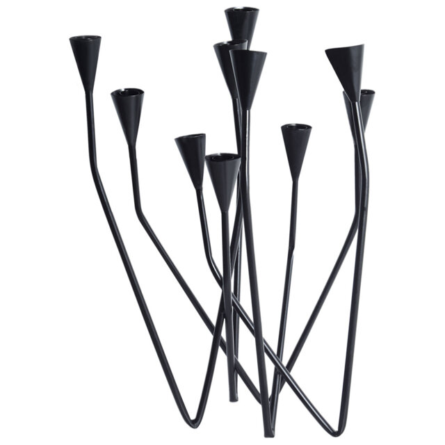 MATOSINHOS Metal Tabletop Candelabra