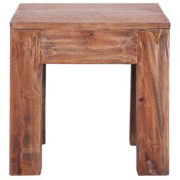 Coffee Table 30x30x30 cm Solid Mahogany Wood