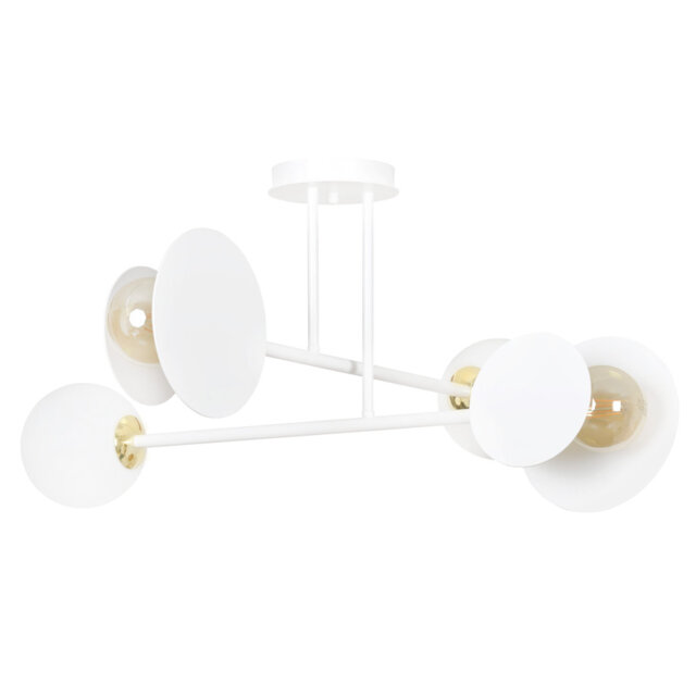 Cifuentes Glass Semi Flush Mount
