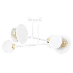 Cifuentes Glass Semi Flush Mount