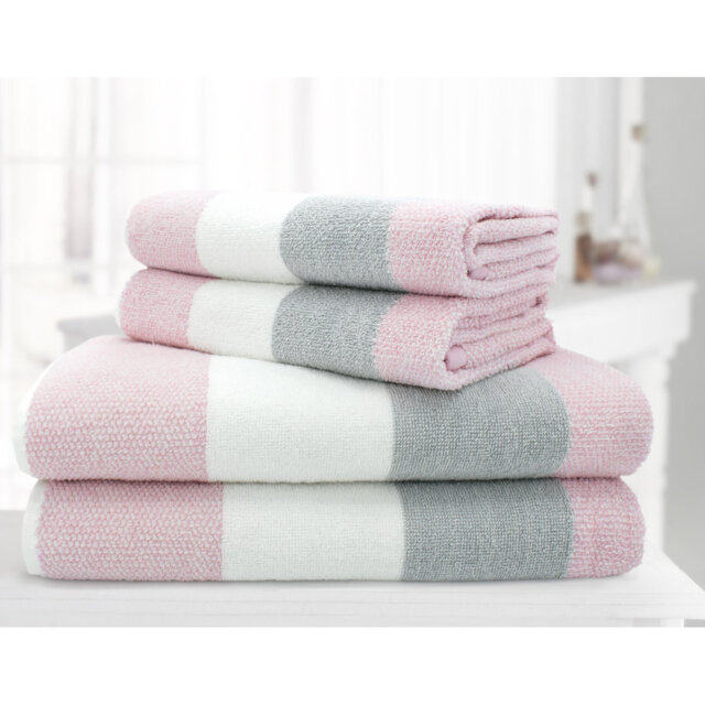 Eloy 100 Percent Cotton Stripe Bath Towel